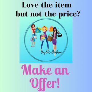 Love the item but not the price? Make an Offer!